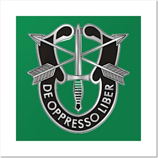 Special Forces DUI - Green Berets Posters and Art